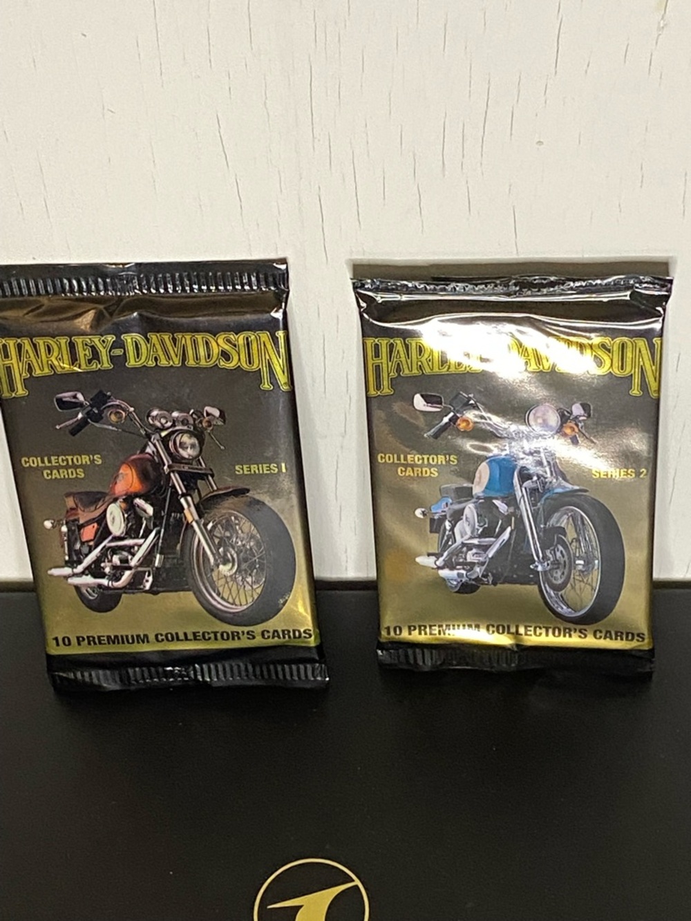 Harley-Davidson Collector's Card Packs – Black & Gold Packaging